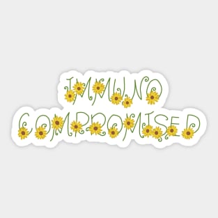 Immunocompromised Sticker